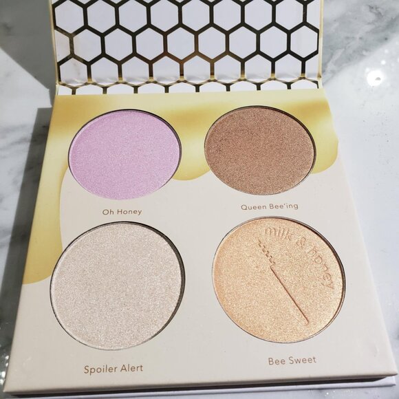 NEW Beauty Bakerie Milk & Honey Highlighter Palette - Picture 4 of 5